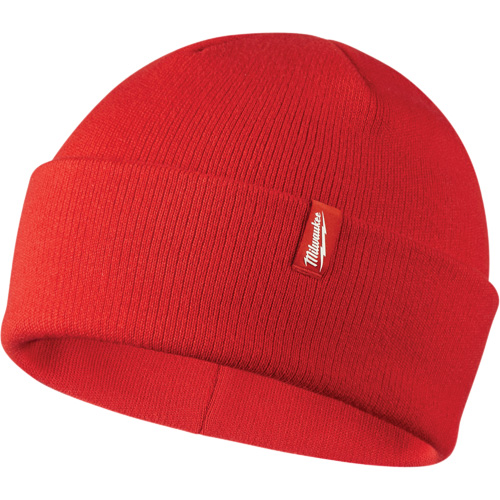 Tuque &agrave; revers, Taille unique, Rouge Planification Entrepots Molloy