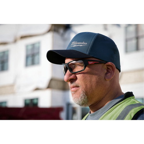 Casquette ajust&eacute;e Workskin, Bleu, Poly-coton Planification Entrepots Molloy