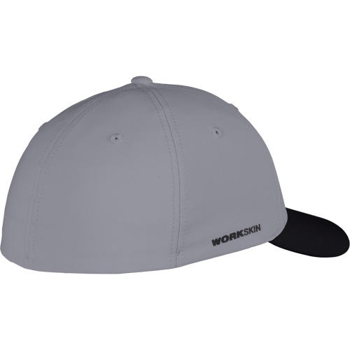 Casquette ajust&eacute;e Workskin, Gris, Poly-coton Planification Entrepots Molloy