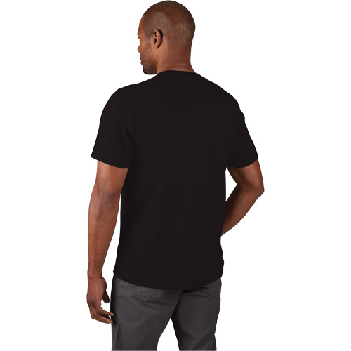 T-shirt de travail hybride, Hommes, Petit, Noir Planification Entrepots Molloy