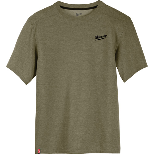 T-shirt de travail hybride, Hommes, Petit, Vert Planification Entrepots Molloy