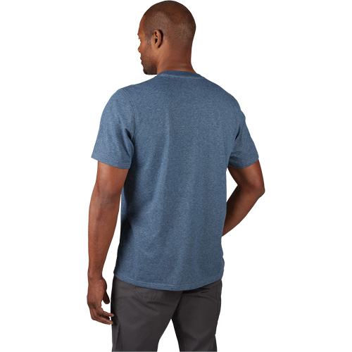 T-shirt de travail hybride, Hommes, Petit, Bleu Planification Entrepots Molloy