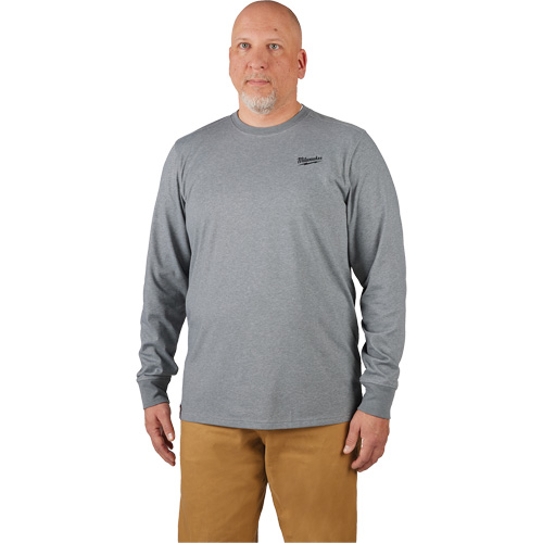 T-shirt de travail hybride, Hommes, Petit, Gris Planification Entrepots Molloy