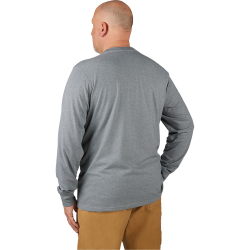 T-shirt de travail hybride, Hommes, Petit, Gris Planification Entrepots Molloy
