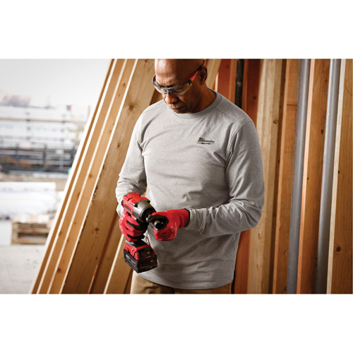T-shirt de travail hybride, Hommes, Petit, Gris Planification Entrepots Molloy