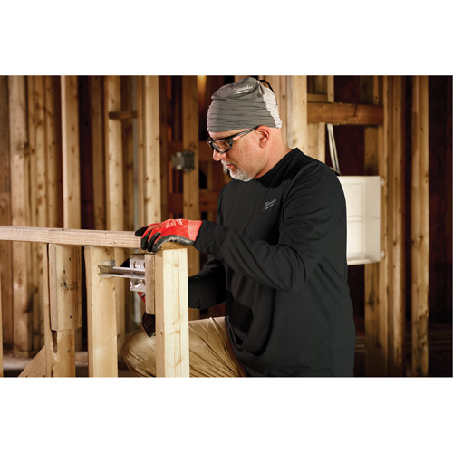 T-shirt de travail hybride, Hommes, Petit, Noir Planification Entrepots Molloy