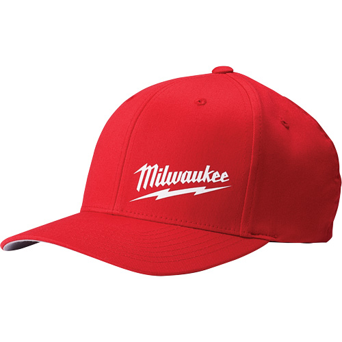 Flexfit&reg; Fitted Hat, Red, Poly-Cotton Planification Entrepots Molloy