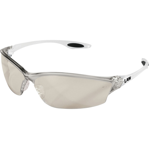 Lunettes de s&eacute;curit&eacute; de s&eacute;rie LW2 Law, Lentille Transparent/Int&eacute;rieur/ext&eacute;rieur, Anti-&eacute;gratignures, ANSI Z87+/R&eacute;pond ou surpasse la norme CSA Z94.3 Planification Entrepots Molloy