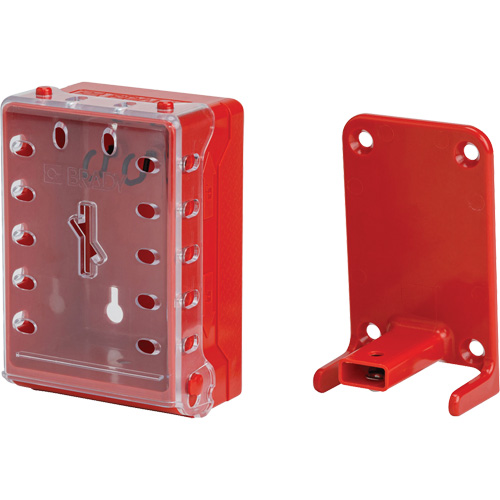 Ultra Compact Lock Box, Red Planification Entrepots Molloy
