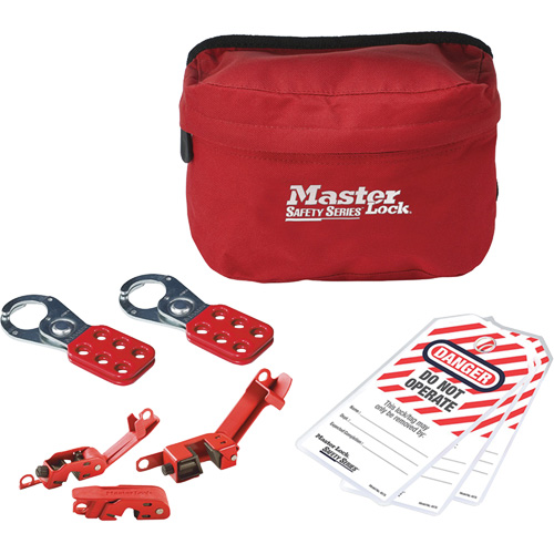 Basic Lockout Kit with No Locks, Electrical Kit, 8 Components Planification Entrepots Molloy
