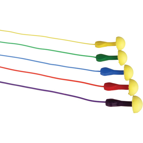 Bouchons d'oreilles rapides de style capsule E-A-R, Avec cordon, Vrac - Sachet coussin, 25 dB NRR, Taille unique Planification Entrepots Molloy