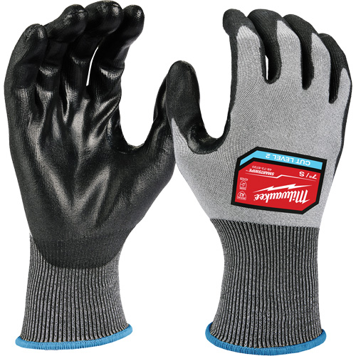 Gants de haute dext&eacute;rit&eacute;, Taille Petit, Calibre 18, Rev&ecirc;tement Polyur&eacute;thane, Enveloppe en Poly&eacute;thyl&egrave;ne, ANSI/ISEA 105 niveau 2 Planification Entrepots Molloy