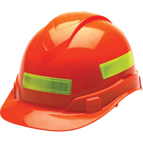 Autocollants r&eacute;fl&eacute;chissants vert lime pour casque Planification Entrepots Molloy