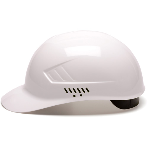 Casquette antichocs Ridgeline, Suspension &agrave; douille, Blanc Planification Entrepots Molloy