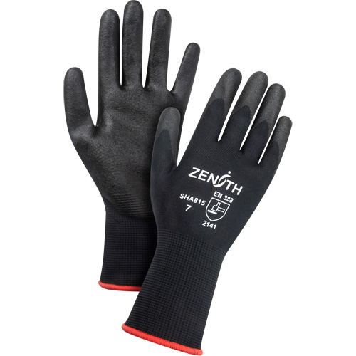 Gants enduits, 9, R&ecirc;vetement PVC, Calibre 13, Enveloppe en Nylon Planification Entrepots Molloy