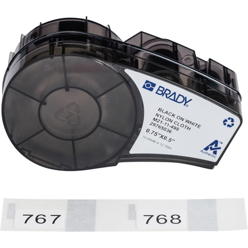 Aggressive Adhesive Multi-Purpose Labels with Ribbon, Black Planification Entrepots Molloy