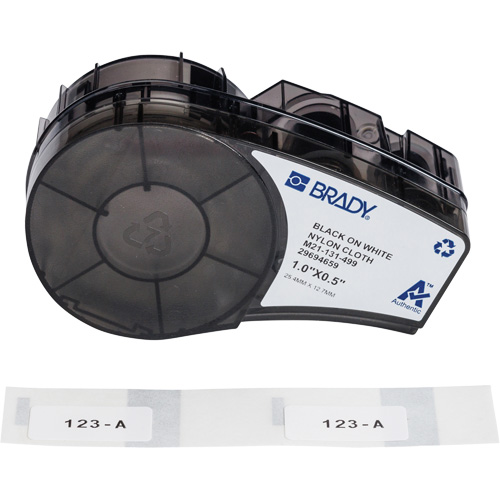 Aggressive Adhesive Multi-Purpose Labels with Ribbon, Black Planification Entrepots Molloy