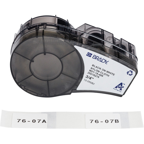 Aggressive Adhesive Multi-Purpose Labels with Ribbon, Black Planification Entrepots Molloy