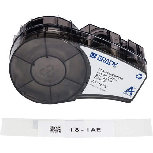 Aggressive Adhesive Multi-Purpose Labels with Ribbon, Black Planification Entrepots Molloy