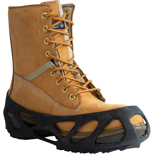 Brass Stride&reg; Non-Sparking Ice Cleats, Brass, Stud Traction, Small Planification Entrepots Molloy