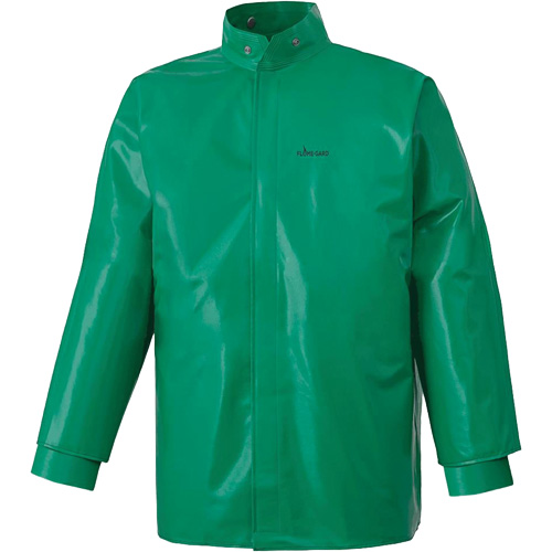 J43 380 CA-43&reg; FR Chemical- & Acid-Resistant Jacket, Small, Green Planification Entrepots Molloy