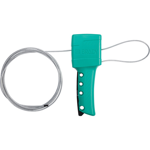 Red All Purpose Cable Lockout, 8' Length Planification Entrepots Molloy