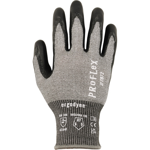 Gants r&eacute;sistant &agrave; la coupe Proflex 7072, Taille Petit, Calibre 18, Rev&ecirc;tement Nitrile, Enveloppe en PEHP/Tungst&egrave;ne, ASTM ANSI niveau A7/EN 388 niveau F Planification Entrepots Molloy
