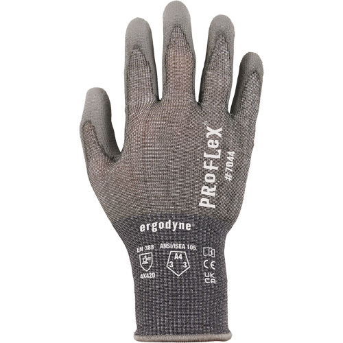 Gants r&eacute;sistant &agrave; la coupe Proflex 7025, Taille Petit, Calibre 18, Rev&ecirc;tement Polyur&eacute;thane, Enveloppe en Nylon/PEHP/Spandex, ASTM ANSI niveau A2/EN 388 niveau B Planification Entrepots Molloy