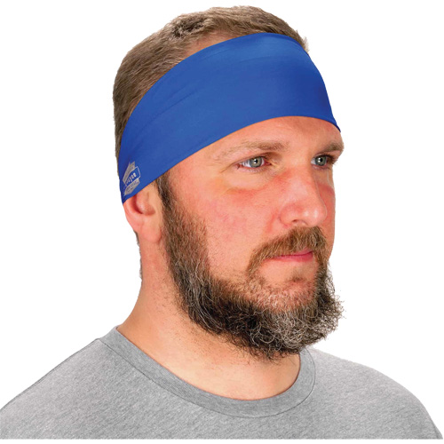 Chill-Its 6634 Cooling Headband, Blue Planification Entrepots Molloy