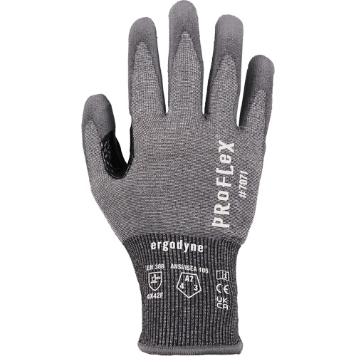 Gants enduit de PU r&eacute;sistant &agrave; la coupe ProFlex 7071, Taille Petit, Calibre 18, Rev&ecirc;tement Polyur&eacute;thane, Enveloppe en PEHP/Tungst&egrave;ne, ASTM ANSI niveau A7/EN 388 niveau F Planification Entrepots Molloy