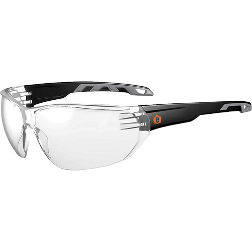 Lunettes de s&eacute;curit&eacute; sans monture Skullerz VALI, Lentille Transparent, Antibu&eacute;e/Anti-&eacute;gratignures, ANSI Z87+/R&eacute;pond ou surpasse la norme CSA Z94.3 Planification Entrepots Molloy