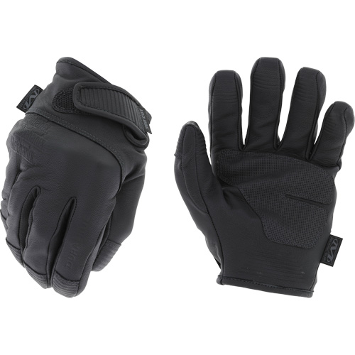 Gants de travail en cuir Needle Stick pour les forces de l'ordre, Taille 8, Enveloppe en Ch&egrave;vre, ASTM ANSI niveau A7/EN 388 niveau F Planification Entrepots Molloy