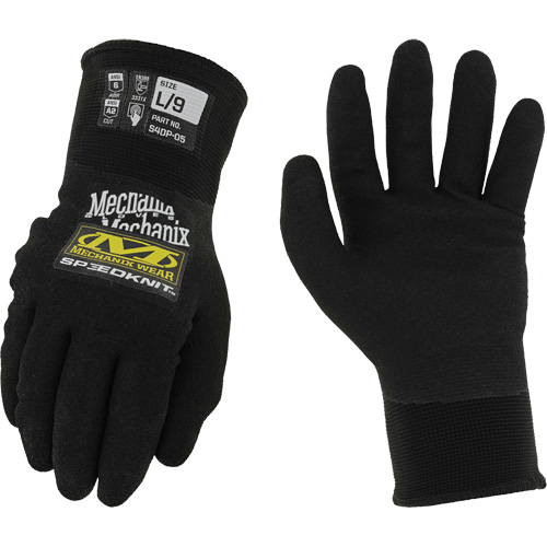 Gants thermiques Speedknit Thermal, Taille 7, Calibre 15, Rev&ecirc;tement Nitrile, Enveloppe en Nylon, ASTM ANSI niveau A2 Planification Entrepots Molloy