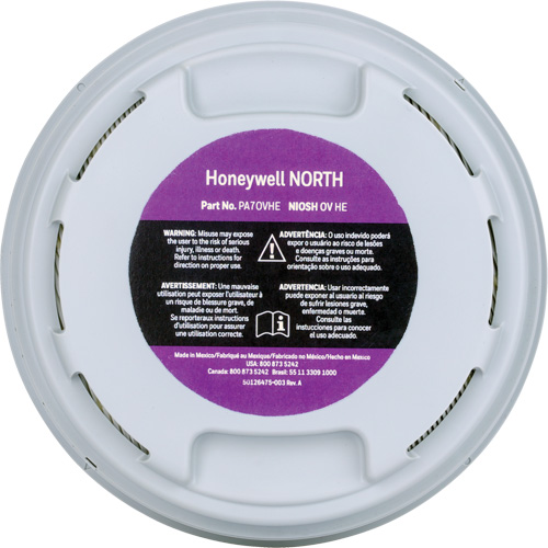 Cartouche filtre HEPA, Vapeur organique Planification Entrepots Molloy