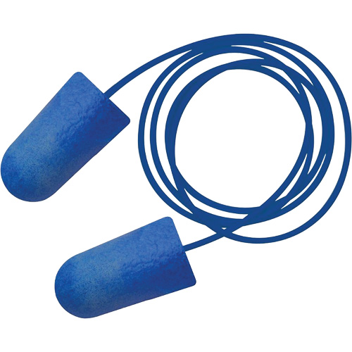 Food Pro Bullet BioSoft BioBased Metal Detectable Earplugs, Corded, One-Size, Bulk - Box, 32 NRR dB Planification Entrepots Molloy