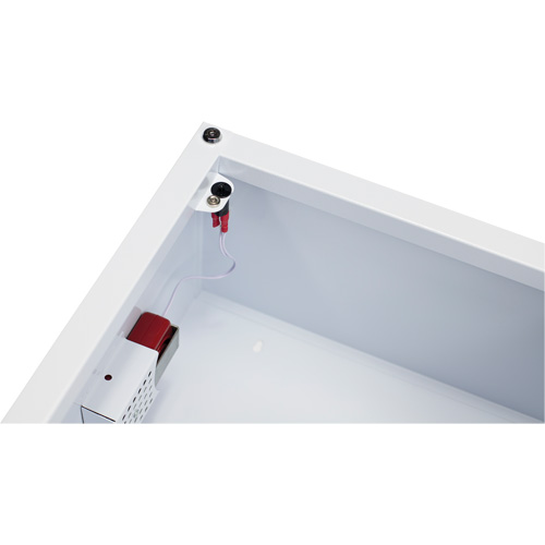 Grande armoire standard pour DEA avec alarme, Zoll AED Plus/Zoll AED 3/Cardio-Science/Physio-Control Pour, Non m&eacute;dical Planification Entrepots Molloy