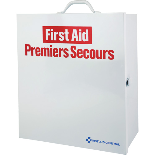 SmartCompliance&reg;  First Aid Cabinet, Meets CSA Z1220-17 Type 2 Low-Risk Environment, Medium (26-50 Workers) Planification Entrepots Molloy