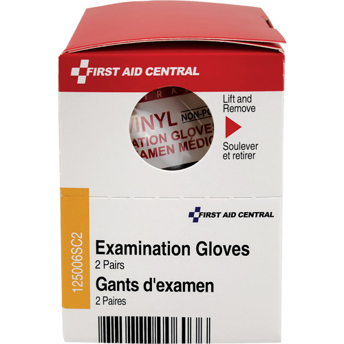 SmartCompliance&reg; Refill Examination Gloves, Vinyl, Powder-Free, Clear, Class 2 Planification Entrepots Molloy