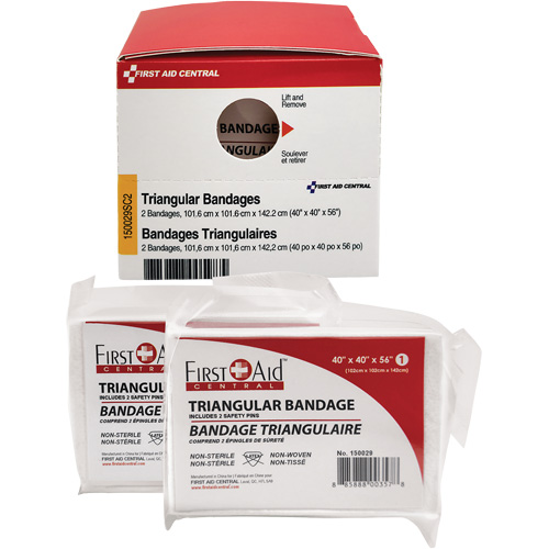 SmartCompliance&reg; Refill Triangular Bandages Planification Entrepots Molloy