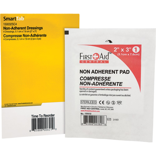 SmartCompliance&reg; Refill Non-Adherent Pads Planification Entrepots Molloy