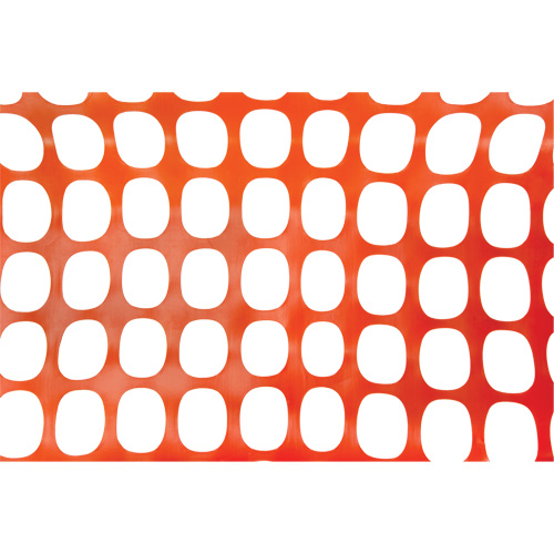 Heavy-Duty Safety Fence, 100' L x 4' W, Orange Planification Entrepots Molloy