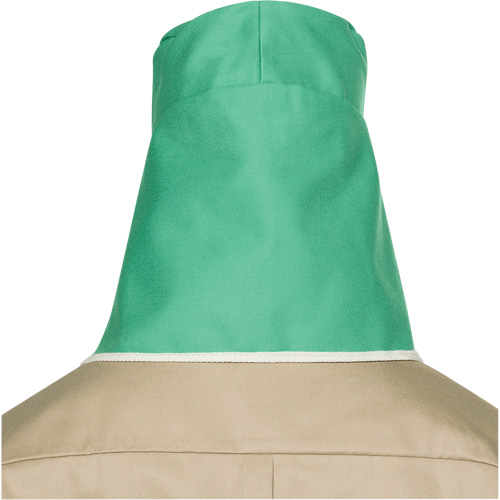 Chapeau avec couvre-nuque en coton ignifug&eacute; Weldlite, Taille unique, Vert Planification Entrepots Molloy