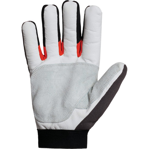 Gants de m&eacute;canicien Clutch Gear Thinsulate, Paume Cuir fleur de ch&egrave;vre/Cuir refendu, Taille Petit/7 Planification Entrepots Molloy