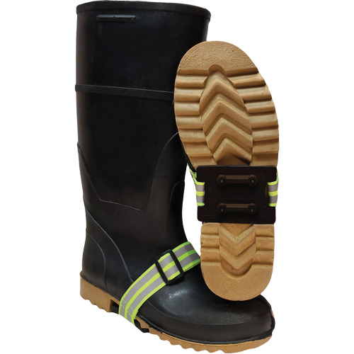 Icetred Mid-Sole Traction Device with Non-Defined Heel, Rubber/Tungsten Carbide, Stud Traction, One Size Planification Entrepots Molloy