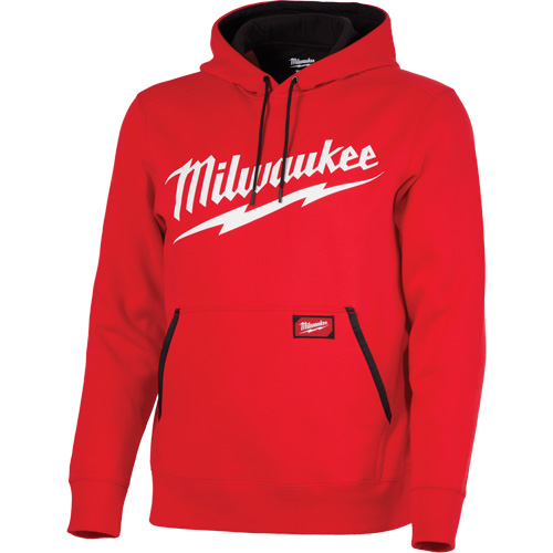 Midweight Pullover Hoodie with Milwaukee&reg; Logo, Men's, 3X-Large, Red Planification Entrepots Molloy