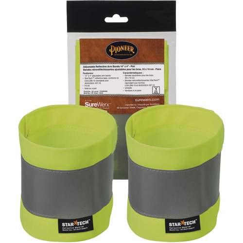 141A Brassards ajustables haute visibilit&eacute; Planification Entrepots Molloy