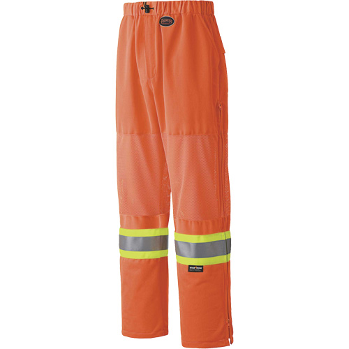 6001P Traffic Safety Pants, Polyester, X-Small, High Visibility Orange Planification Entrepots Molloy