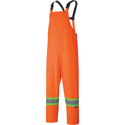 5598 Combinaison de pluie imperm&eacute;able et l&eacute;g&egrave;re, Polyester/PVC, Petit, Orange haute visibilit&eacute; Planification Entrepots Molloy