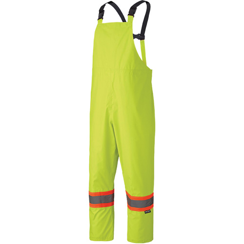 5609 Combinaison de pluie imperm&eacute;able 210D, Polyester/PVC, T-petit, Jaune lime haute visibilit&eacute; Planification Entrepots Molloy