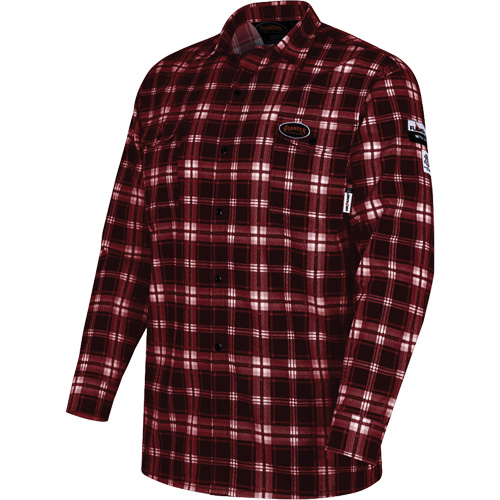 5780 Flame-Gard&reg; 100% Cotton Safety Shirt, Small, Multi-Colour Planification Entrepots Molloy